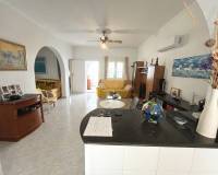 Open plan lounge-kitchen
